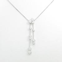 K18WG ダイヤモンドネックレス