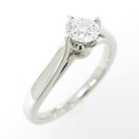 4゜C ダイヤモンドリング 0．335ct・D・VVS1・3EXT H＆C