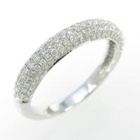 750WG パヴェ ダイヤモンドリング