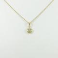 750YG／K18YG ダイヤモンドネックレス