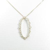 K18PG ダイヤモンドネックレス