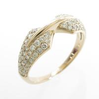 K18PG ダイヤモンドリング