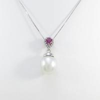 K18WG シロチョウパールネックレス20％引き