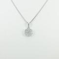 K18WG ダイヤモンドネックレス20％引き