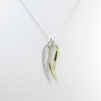 K18WG／K18YG 2WAY ダイヤモンドネックレス20％引き