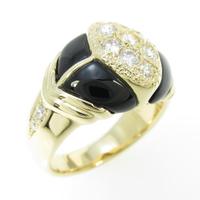 K18YG オニキスリング30％引き