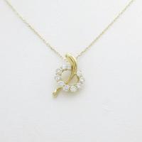 K18YG ダイヤモンドネックレス