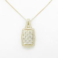 K18YG ダイヤモンドネックレス