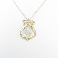 K18YG ダイヤモンドネックレス10％引き