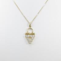 K18YG ダイヤモンドネックレス