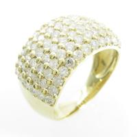 K18YG ダイヤモンドリング