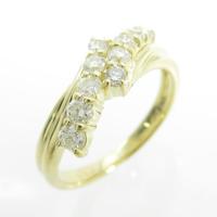 K18YG ダイヤモンドリング