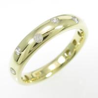 K18YG ダイヤモンドリング