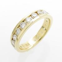 K18YG ダイヤモンドリング10％引き