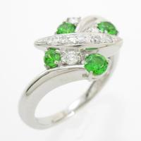 PT グリーンガーネットリング20％引き