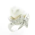 PT シロチョウパールリング