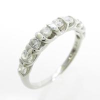 PT ハーフエタニティ ダイヤモンドリング