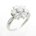 PT フラワー ダイヤモンドリング