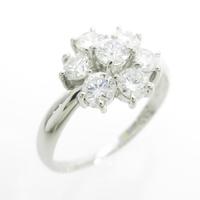 PT フラワー ダイヤモンドリング