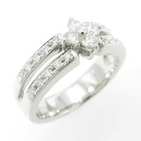 PT フラワー ダイヤモンドリング