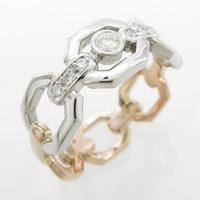 PT／K18PG ダイヤモンドリング20％引き