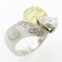 PT／K18YG ダイヤモンドリング