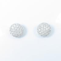 【リメイク】K18WG ダイヤモンドピアス