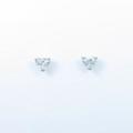 【リメイク】ST／プラチナダイヤモンドピアス 0．300ct・0．305ct・D?E・SI1・ハートシェイプ