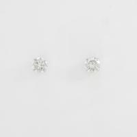 【リメイク】ST／プラチナダイヤモンドピアス 0．321ct・0．351ct・F・VS2・GOOD20％引き