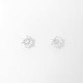 【リメイク】ST／プラチナダイヤモンドピアス 0．433ct・0．448ct・F・SI2・GOOD