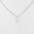 【リメイク】プラチナダイヤモンドネックレス 0．207ct・F・SI1・VERYGOOD