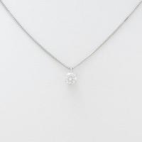 【リメイク】プラチナダイヤモンドネックレス 0．207ct・F・SI1・VERYGOOD