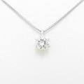 【リメイク】プラチナダイヤモンドネックレス 0．316ct・F・VS1・GOOD