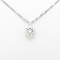【リメイク】プラチナダイヤモンドネックレス 0．316ct・F・VS1・GOOD