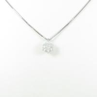 【リメイク】プラチナダイヤモンドネックレス 1．001ct・G・I1・GOOD20％引き