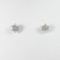 【リメイク】プラチナダイヤモンドピアス 0．411ct・0．414ct・F・VS2・VERYGOOD