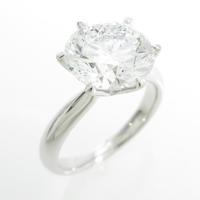 【リメイク】プラチナダイヤモンドリング 3．812ct・F・SI2・VERYGOOD
