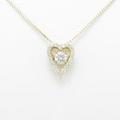 【新品】K18YG ダイヤモンドネックレス 0．215ct・F・SI2・GOOD