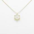 【新品】K18YG ダイヤモンドネックレス 0．333ct・H・SI2・VERYGOOD