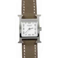【新品】エルメス HH1．110．131／WW182 Hウォッチ・ドゥブルトゥール クォーツ