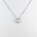 【新品】プラチナダイヤモンドネックレス 0．252ct・F・SI2・VERYGOOD