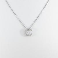 【新品】プラチナダイヤモンドネックレス 0．252ct・F・SI2・VERYGOOD