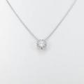 【新品】プラチナダイヤモンドネックレス 0．291ct・H・SI2・GOOD