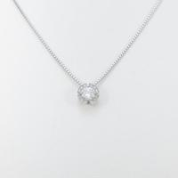 【新品】プラチナダイヤモンドネックレス 0．291ct・H・SI2・GOOD