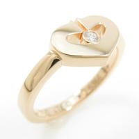 カルティエ Cハート スモール リング