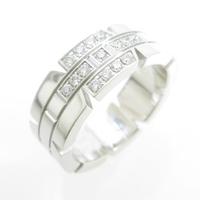 カルティエ タンクフランセーズ ハーフダイヤ リング10％引き