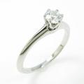 ティファニー クラッシックソリティア リング 0．25ct