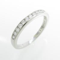 ティファニー ハーフサークル チャネルセッティング リング