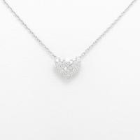 ポンテヴェキオ ハート ダイヤモンドネックレス