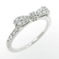 ポンテヴェキオ リボン ダイヤモンドリング